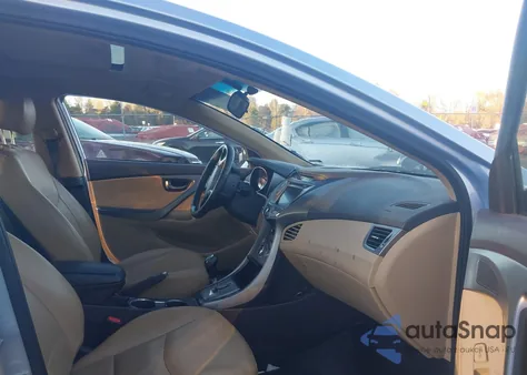 2013 Hyundai Elantra Limited из США, поврежденный, VIN KMHDH4AE7DU662891